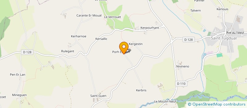 localisation de l'entreprise VAN DER STOUWE  SAINT-TUGDUAL