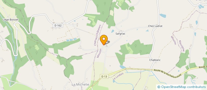 localisation de l'entreprise VAN DER VELDEN à MOUZON