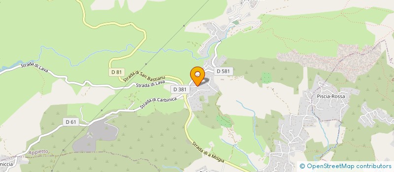 localisation de l'entreprise VAN DI CORSICA  APPIETTO