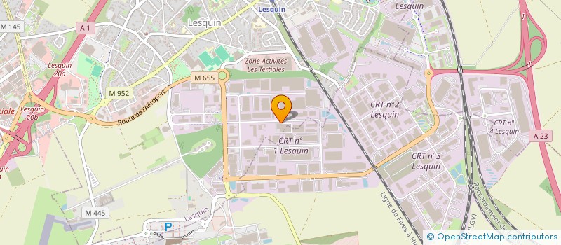 localisation de l'entreprise VAN-DYCK 38 à LESQUIN