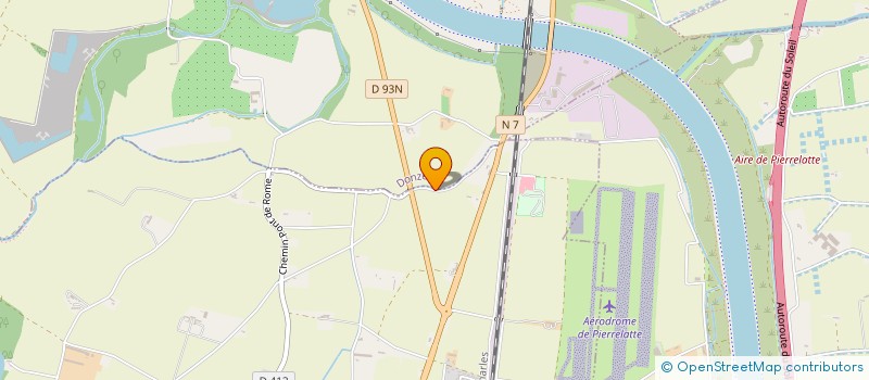 localisation de l'entreprise VAN EN DROME  PIERRELATTE