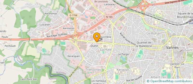 localisation de l'entreprise VAN'EO à VANNES