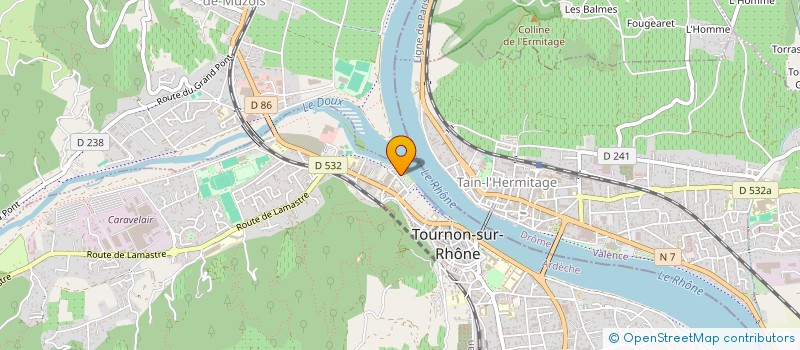 localisation de l'entreprise VAN EXCURSION à TOURNON-SUR-RHONE