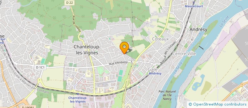 localisation de l'entreprise VAN FAMILY  CHANTELOUP-LES-VIGNES