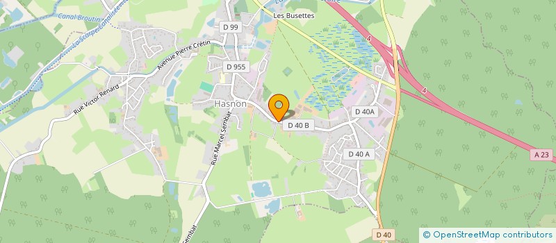 localisation de l'entreprise VAN FAMILY  HASNON