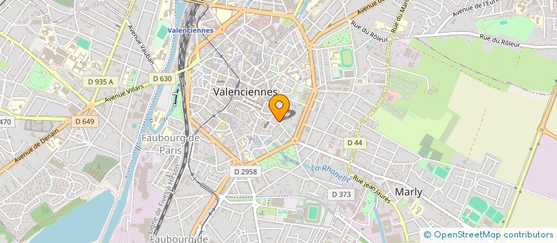 localisation de l'entreprise VAN-GUCHT HORAIN INDIVISION à VALENCIENNES