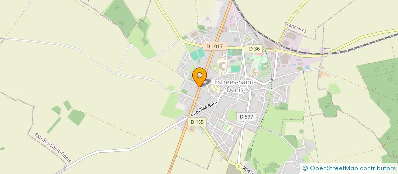 localisation de l'entreprise VAN HAMME SA  ESTREES-SAINT-DENIS