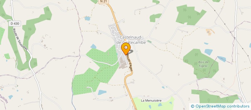 localisation de l'entreprise VAN HUISSTEDEN  CASTELNAUD-DE-GRATECAMBE