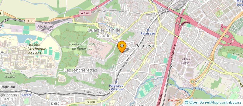 localisation de l'entreprise VAN-ILLA à PALAISEAU