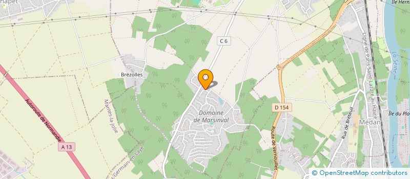 localisation de l'entreprise VAN J3S à VERNOUILLET