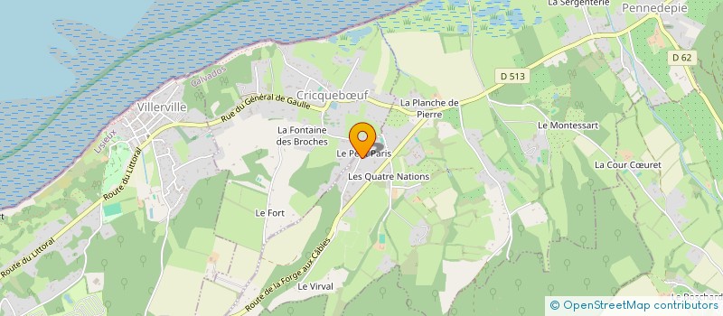 localisation de l'entreprise VAN LAETHEM IMMO  PENNEDEPIE