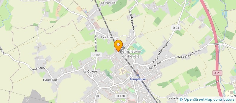 localisation de l'entreprise VAN LATHEM à TEMPLEUVE-EN-PEVELE