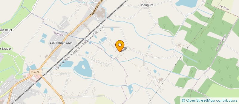 localisation de l'entreprise VAN & LUDO  LES PEINTURES