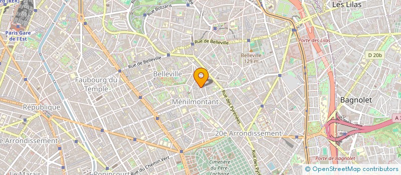 localisation de l'entreprise VAN MARK à PARIS