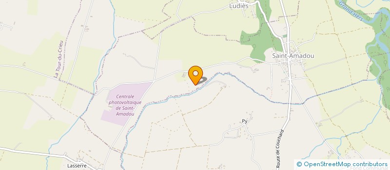 localisation de l'entreprise VAN & MAT à SAINT-AMADOU