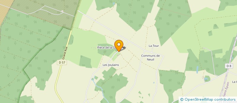 localisation de l'entreprise VAN MEER  NEUIL