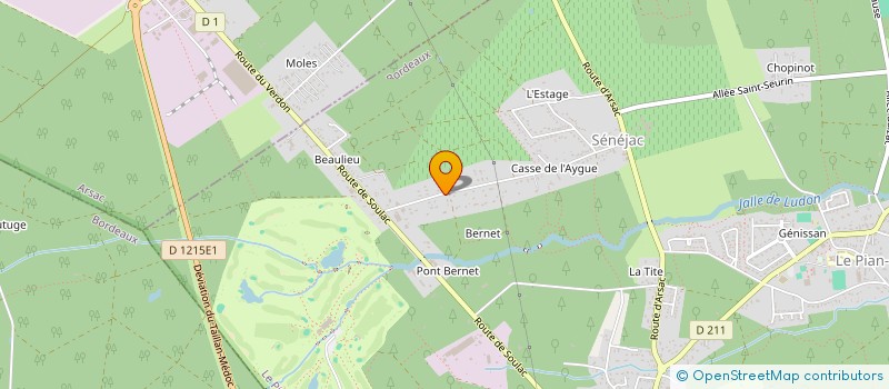 localisation de l'entreprise VAN MEER à LE PIAN-MEDOC