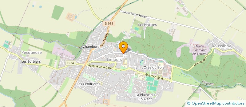 localisation de l'entreprise VAN MIL AUTOS SARL à LIMOURS