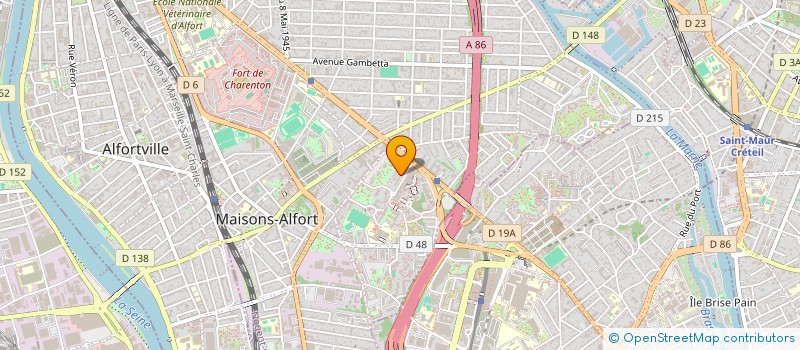 localisation de l'entreprise VAN MOOVE à MAISONS-ALFORT