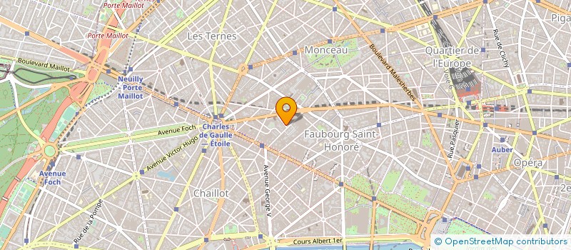 localisation de l'entreprise VAN ONE à PARIS