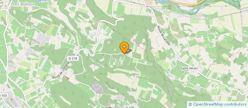 localisation de l'entreprise VAN PARYS H  MENERBES