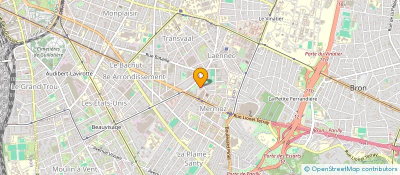 localisation de l'entreprise VAN PROPRE  LYON