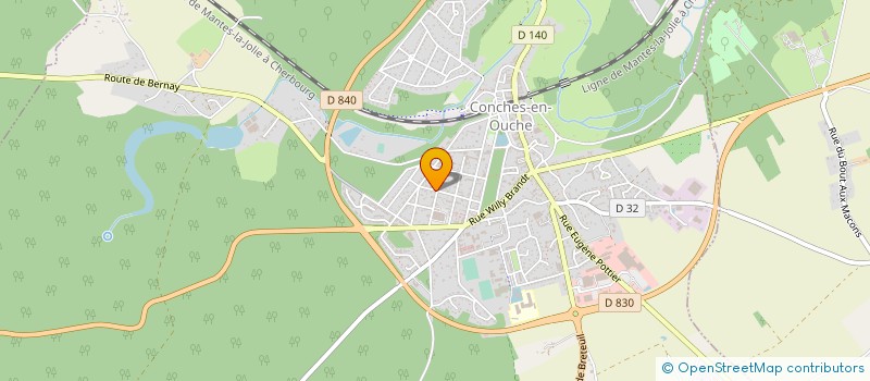 localisation de l'entreprise VAN & SERVICES  CONCHES-EN-OUCHE