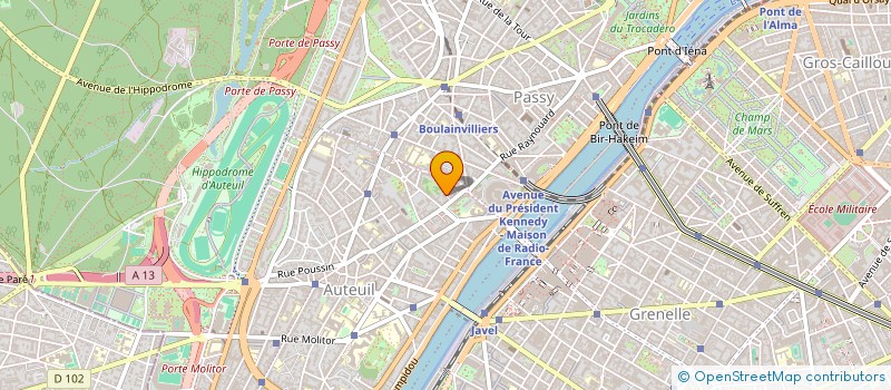 localisation de l'entreprise VAN STOKKUM FRANCE à PARIS