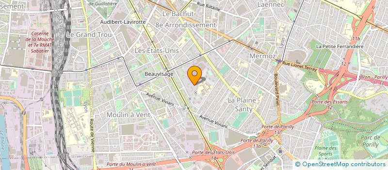 localisation de l'entreprise VAN TEK EXPRESS à LYON