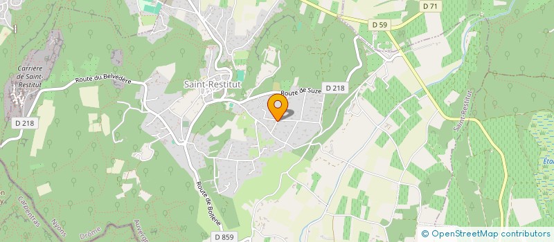 localisation de l'entreprise VANABE  SAINT-RESTITUT