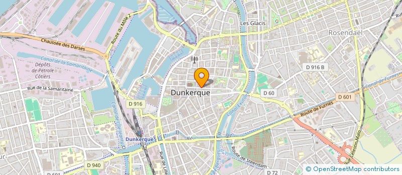 localisation de l'entreprise VANACHT à DUNKERQUE