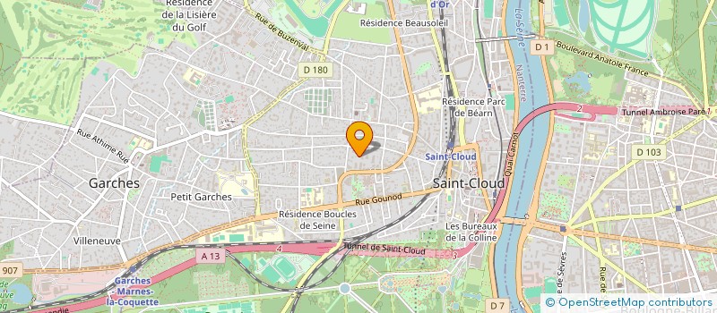 localisation de l'entreprise VANACKER NOTRE DAME DU CHENE à SAINT-CLOUD