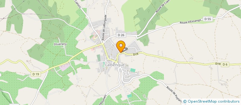 localisation de l'entreprise VANADAL à ESCAMPS
