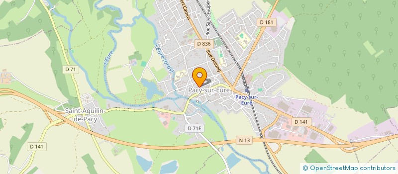 localisation de l'entreprise VANADIS  PACY-SUR-EURE