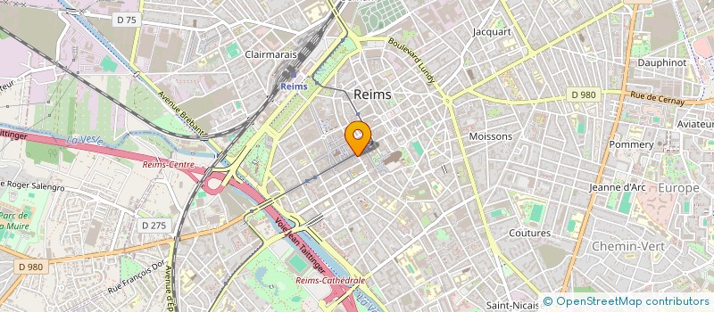 localisation de l'entreprise VANADIS  REIMS