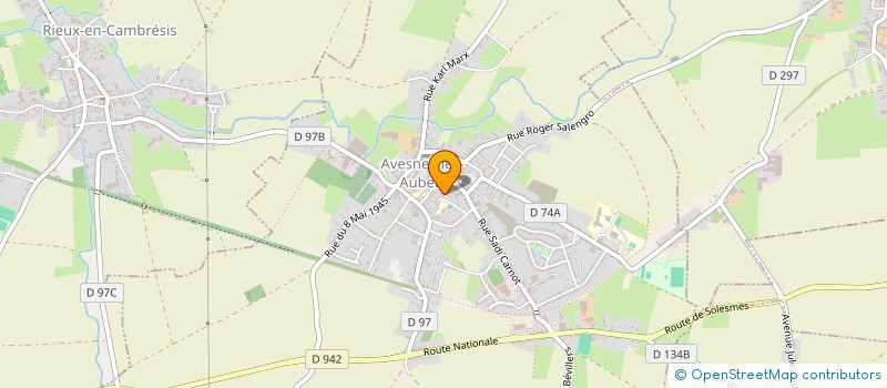 localisation de l'entreprise VANADIUM  AVESNES-LES-AUBERT