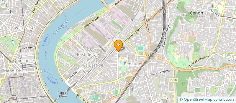 localisation de l'entreprise VANAGA MUSIC  BORDEAUX