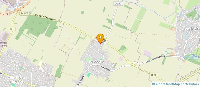 localisation de l'entreprise VANALIA  LEUDEVILLE
