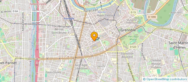 localisation de l'entreprise VANATEL SERVICES à GRENOBLE