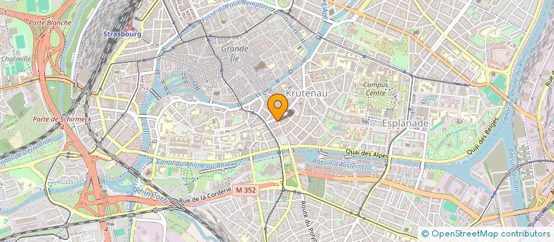 localisation de l'entreprise VANBERG PREVENTION à STRASBOURG