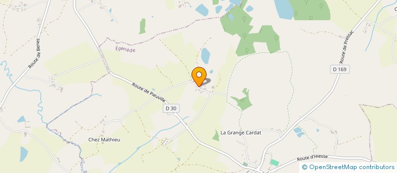localisation de l'entreprise VANBOCKTAEL à EPENEDE
