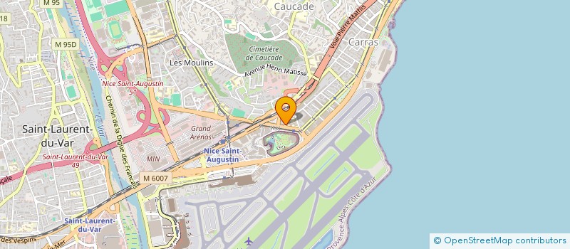 localisation de l'entreprise VANCAPI à NICE