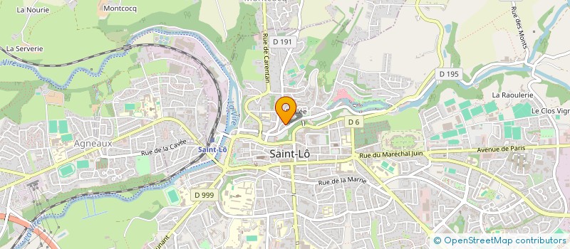 localisation de l'entreprise VANCHAR  SAINT-LO