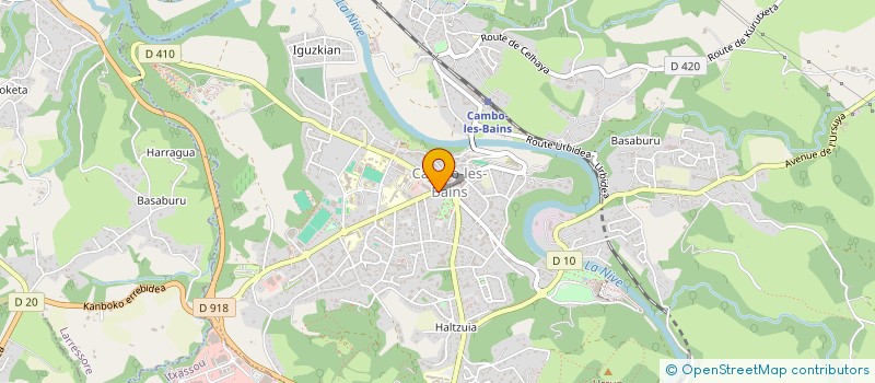 localisation de l'entreprise VANCOILLE  CAMBO-LES-BAINS