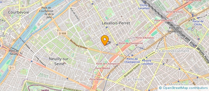 localisation de l'entreprise VANDA  LEVALLOIS-PERRET