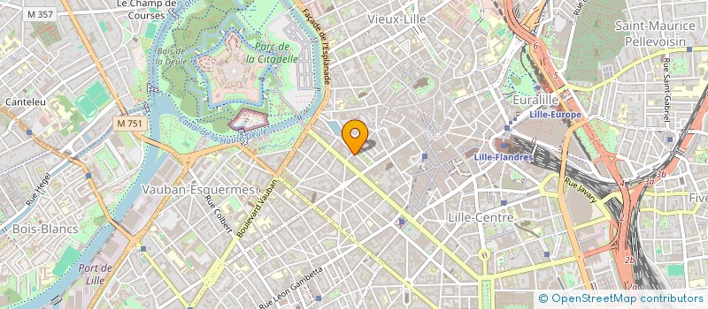 localisation de l'entreprise VANDAELE DEVELOPPEMENT SOC à LILLE