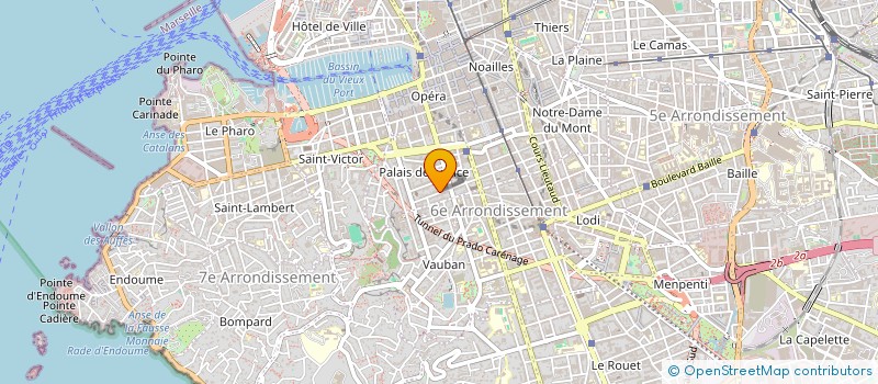 localisation de l'entreprise VANDEC 10 à MARSEILLE