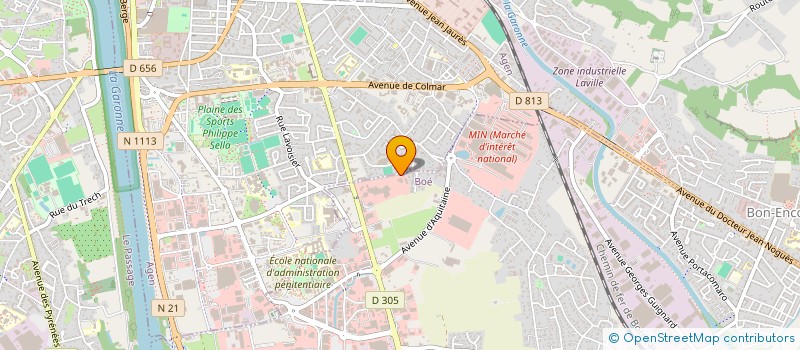 localisation de l'entreprise VANDEC SECURITE SARL à BOE