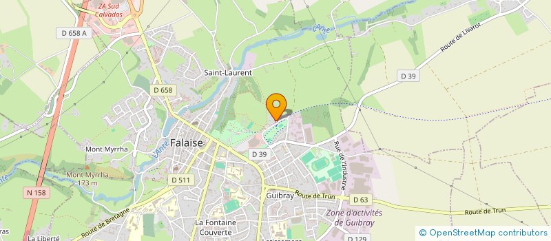localisation de l'entreprise VANDEK à VIGNATS
