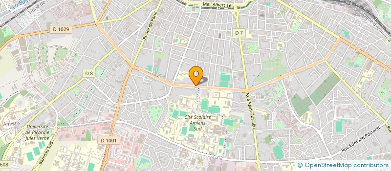 localisation de l'entreprise VANDEL à AMIENS